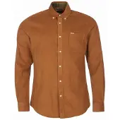 Barbour Ramsey Tailored Cord Shirt - Brown - XL