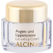 Alcina Effective Care silmä- ja huulivoide silottavalla vaikutuksella 15 ml