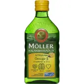 Möller kalanmaksaöljy sitruuna, 250 ml