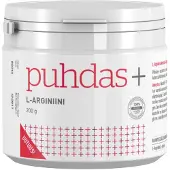 Raw Organic Puhdas+ L-Arginiini Hydrokloridi 200g
