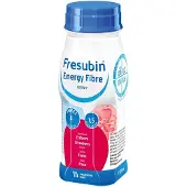 Fresubin Energy Fibre Drink mansikka, 4 x 200 ml