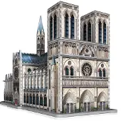 Sonstige Verlage Emblemaattisten Rakennusten Notre Dame De Paris 3d-palapeli 830 Palaa
