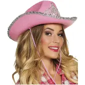 Boland Pinkki cowboy hattu