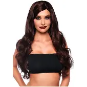 Leg avenue Long Wavy Wig Brown