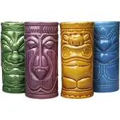 Mikamax 4x Keraamiset Mukit - Tiki