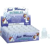 Kärkkäinen Just married saippuakuplat 24 kpl