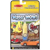 Melissa & Doug Water Wow! Värityskirja Ajoneuvot