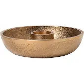 Ferm Living Bowl kynttilänjalka, messinki
