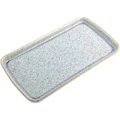 Denby - Halo Speckle Tarjoiluastia 14,5x26 cm Harmaa/Musta