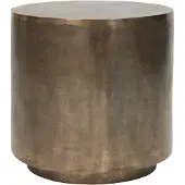 House Doctor - Rota Sohvapöytä H50 Ø50 Antique Brass