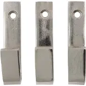 House Doctor Bath Koukut 7 Cm 3-pakkaus Silver - Koukut ja ripustimet Ruostumaton teräs - 205343006