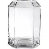 Louise Roe Jewel Vase, Giant Clear - Nude - H26CM