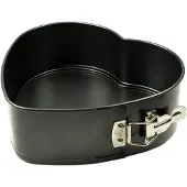 Heirol Springform Big Heart - Black - ONE SIZE