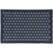 Tica Copenhagen Floormat Polyamide, 60X40 Cm, Dot Design - Grey - 60X40X0.7CM