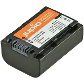 Jupio Kameran akku, joka vastaa Sony NP-FV50 -akkua