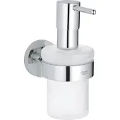 GROHE Essentials -saippua-annostelija pidikkeell , StarLight, kromi