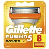 Gillette Fusion5 Power partakoneen terät miehille, 8 kappaletta