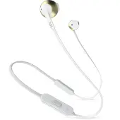 JBL Tune 205BT, Langaton, 20 - 20000 Hz, Puhelut/Musiikki, 16,5 g, Kuulokkeet, Shampanja, Kulta (JBLT205BTCGD)