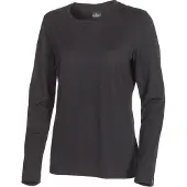 Ivanhoe Women's Underwool Merino Long Sleeve Black Kerrasto yläosat 38