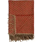 Røros Tweed Isak viltti, 150 x 210 cm, red sumac