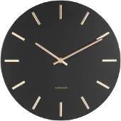 Karlsson Wall Clock Charm - Black - ONE SIZE
