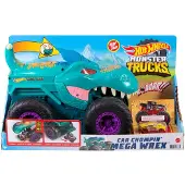 Hot Wheels Monster Trucks Car Chompin’ Mega Wrex Vehicle, For Ages 3 Years & Up - Multi/patterned - ONE SIZE