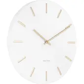 Karlsson Wall Clock Charm - White - ONE SIZE