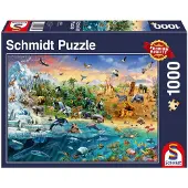 Adlibris Animal Kingdom 1000p palapeli