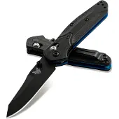 Benchmade 945BK-1 Black Mini Osborne pocket knife, Warren Osborne design