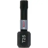 Bosch Urakärki Impact Control; T25; 25 mm; 25 kpl.
