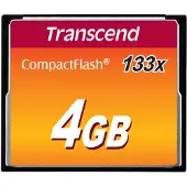 Transcend 4GB CompactFlash 133x muistikortti