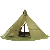 Helsport Finnmark 6-8 Outertent + Innertent with Floor + Pole, green