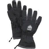 Hestra Sarri Zip JR Hanskat, Musta/Harmaa, 3