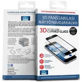 Wave 3D Panssarilasi iPhone 8Plus ja 7Plus