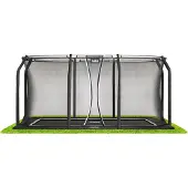 NSH Nordic Royal 396x244 cm 84 jousta trampoliini turvaverkolla