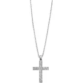 Saurum hopeinen rippiristi SA5015 00