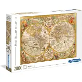 Clementoni Antiikin Kartan Palapeli 2000 Kappaletta