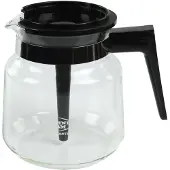 Moccamaster Lasikannu KB74* kahvinkeittimille, joissa on manuaalinen tippumisen estotoiminto, 1,25 l (59838)
