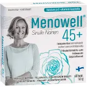 Raw Organic Hankintatukku Menowell 45+, 60 tabl.