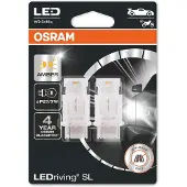 Ams-OSRAM ŻARÓWKA LEDRIVING SL P27/7W BURSZTYNOWA BLISTER 2 SZT LED (BRAK ECE)