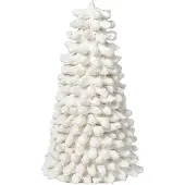 Broste Copenhagen Pulp Christmas Tree - White - H 21CM