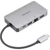 Targus USB-C SINGLE VIDEO 4K HDMI/VGA DOCK, 100W PD PASS-THROUGH (DOCK419EUZ)