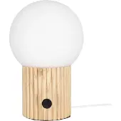 Globen Lighting Hubble-pöytävalaisin, 22 cm, luonnonvärinen
