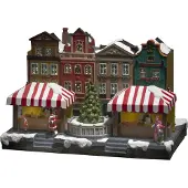 Konstsmide Fiberoptisk Hus Med 5 Led’er - Multi/patterned - 31X21CM