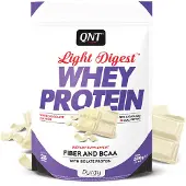 QNT Light Digest -heraproteiinijauhe lihasten kasvuun ja painonpudotukseen