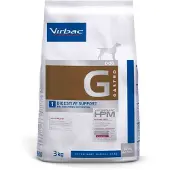Virbac Veterinary HPM 1 Digestive Support Dog kuivaruoka koirille ruoansulatushäiriöiden korjaamiseen, 3 kg