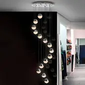 Schuller Valencia Älyriippuvalaisin Sphere, himmennettävä, Kromi/hopea, Olohuone/ruokailutila, Metalli, Design,