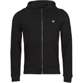 Lyle & Scott Zip Through Hoodie - Black - XS