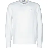 Ralph Lauren for man. 710766772009 White RL fleece sweatshirt (XL), Casual, Cotton