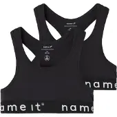 Name it Nkfshort Top 2P Noos - Black - 122-128